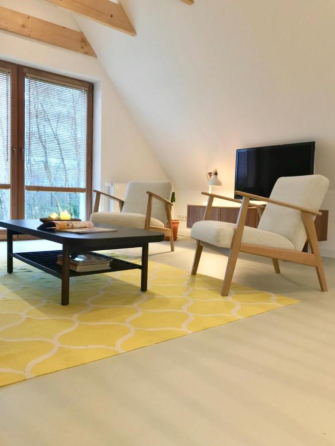 Moorblick! Grosse Dachwohnung Mit Kamin Und Sauna Leck Zewnętrze zdjęcie