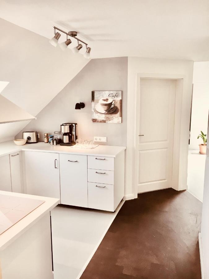 Moorblick! Grosse Dachwohnung Mit Kamin Und Sauna Leck Zewnętrze zdjęcie