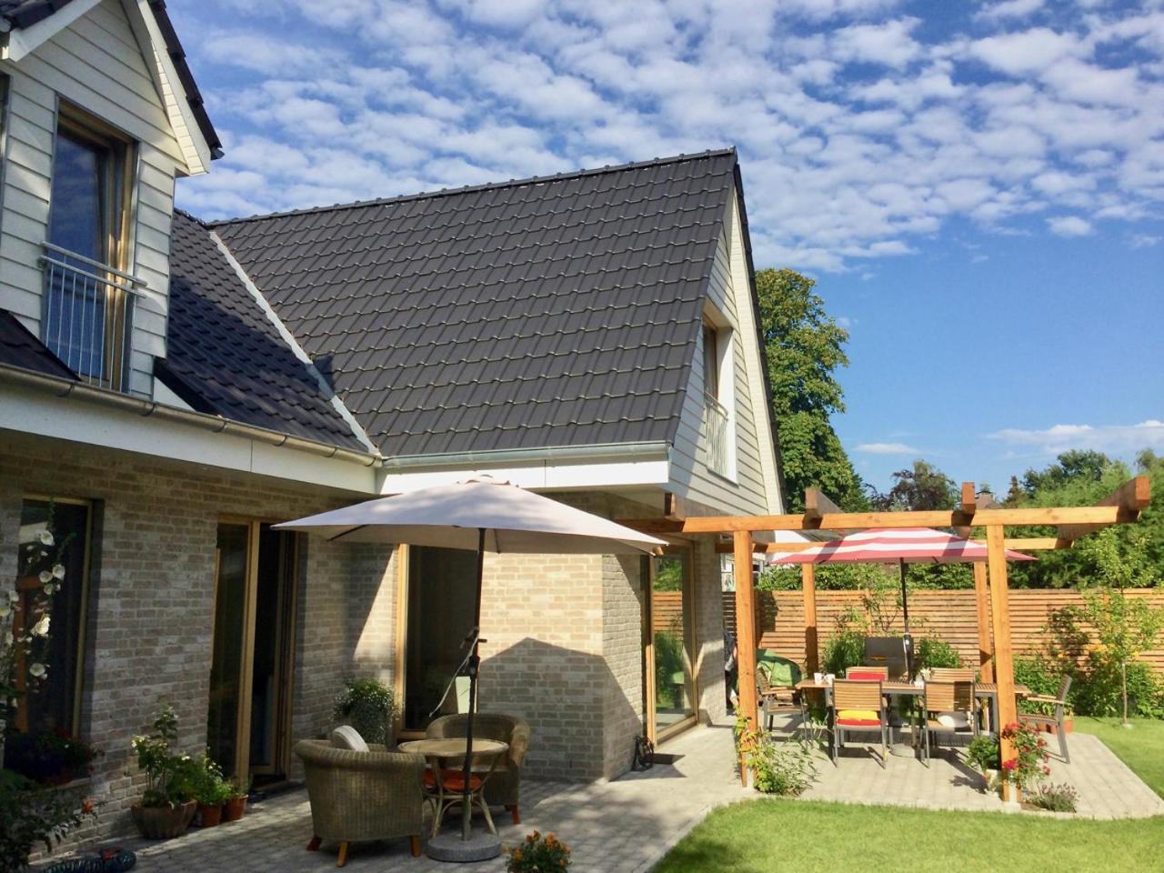 Moorblick! Grosse Dachwohnung Mit Kamin Und Sauna Leck Zewnętrze zdjęcie